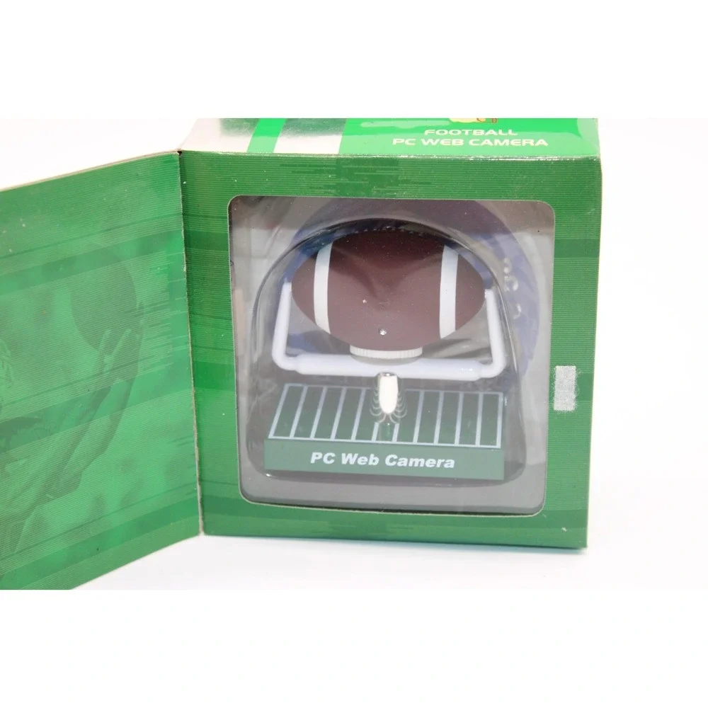 Football PC Web Camera Webcam w/ CDROM & Manual Maximo Concepts 2005 NEW